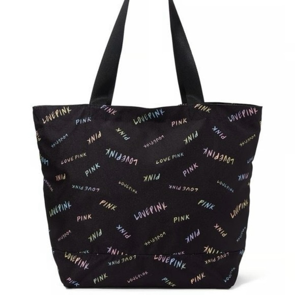 NWT PINK Victoria's Secret Weekender Tote Bag - Picture 3 of 4